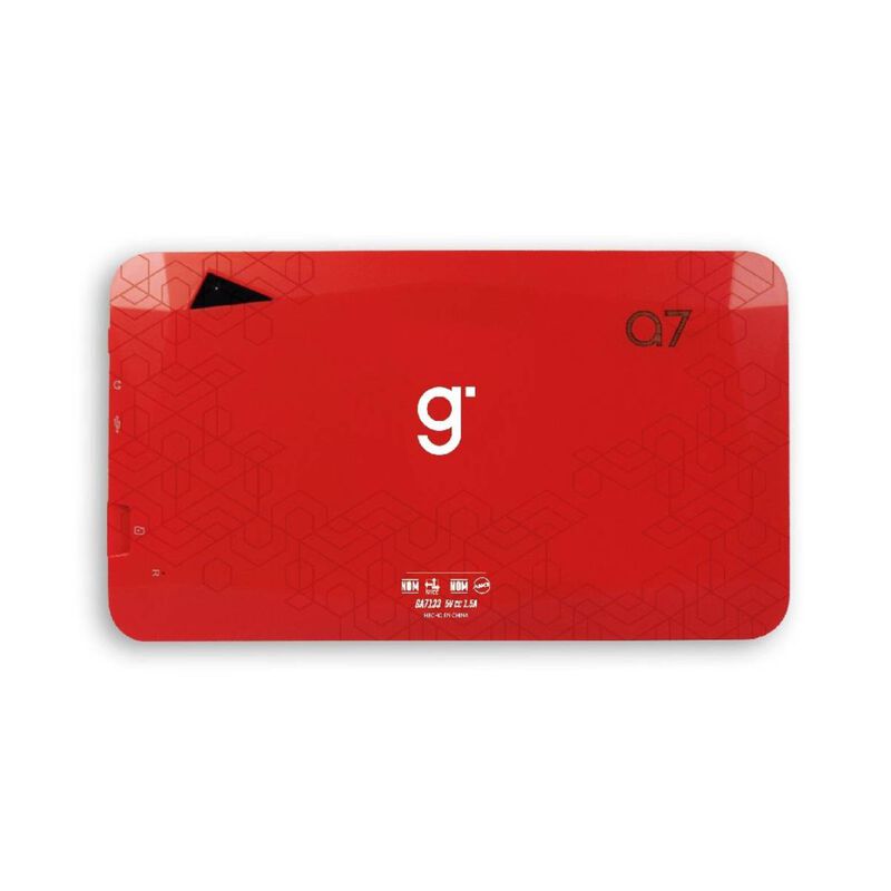 Tablet Roja Ghia 7" con Pantalla IPS y USB Tipo... image number null