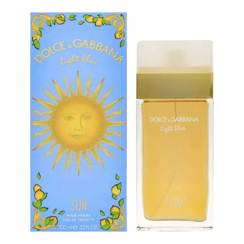 Perfume Dolce&gabbana Light Blue Sun Edt 100 Ml image number null