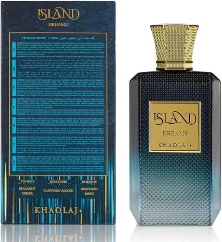 Perfume Unisex Khadlaj Island Dreams Extrait De... image number null