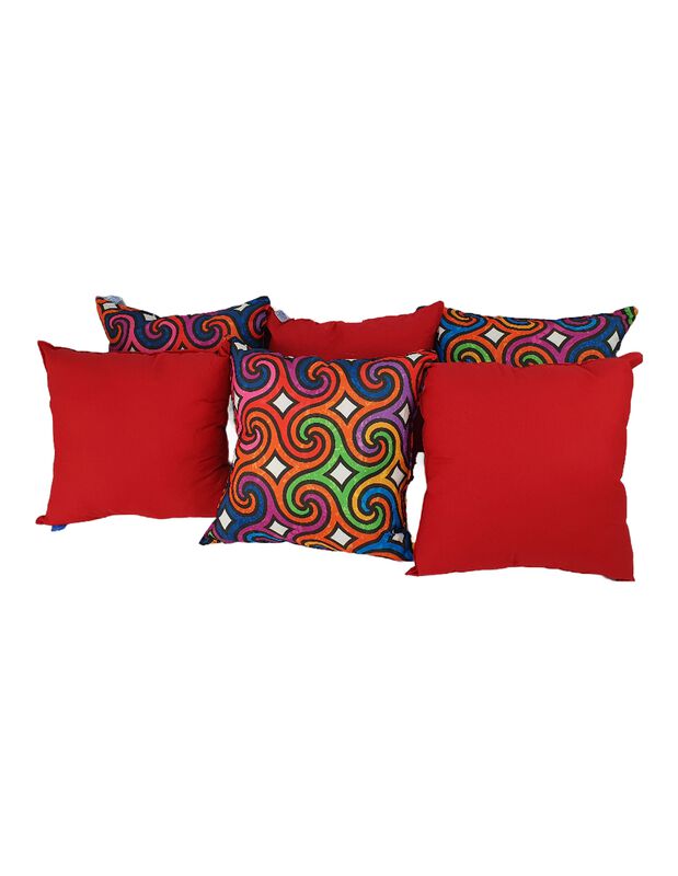 Set 6 Cojines Decorativos Premium Almoda Combin... image number null
