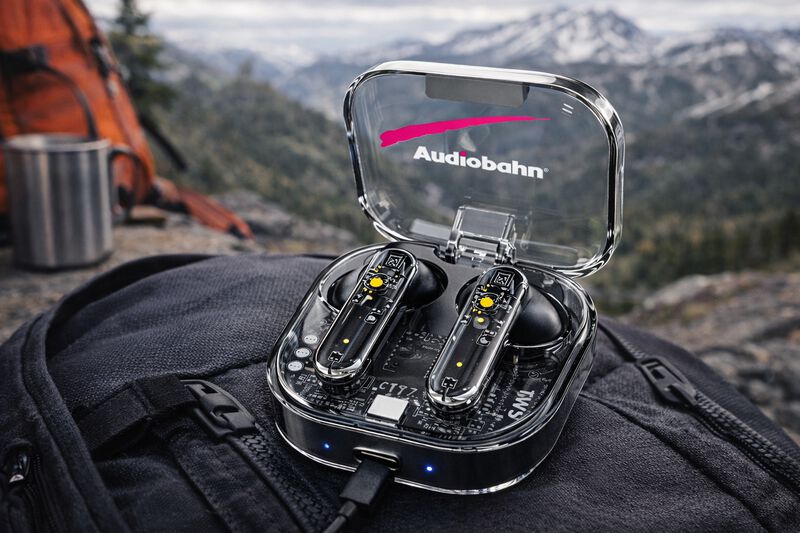 Aud&iacute;fonos inal&aacute;mbricos in-ear Audiobahn PHANTOM... image number null