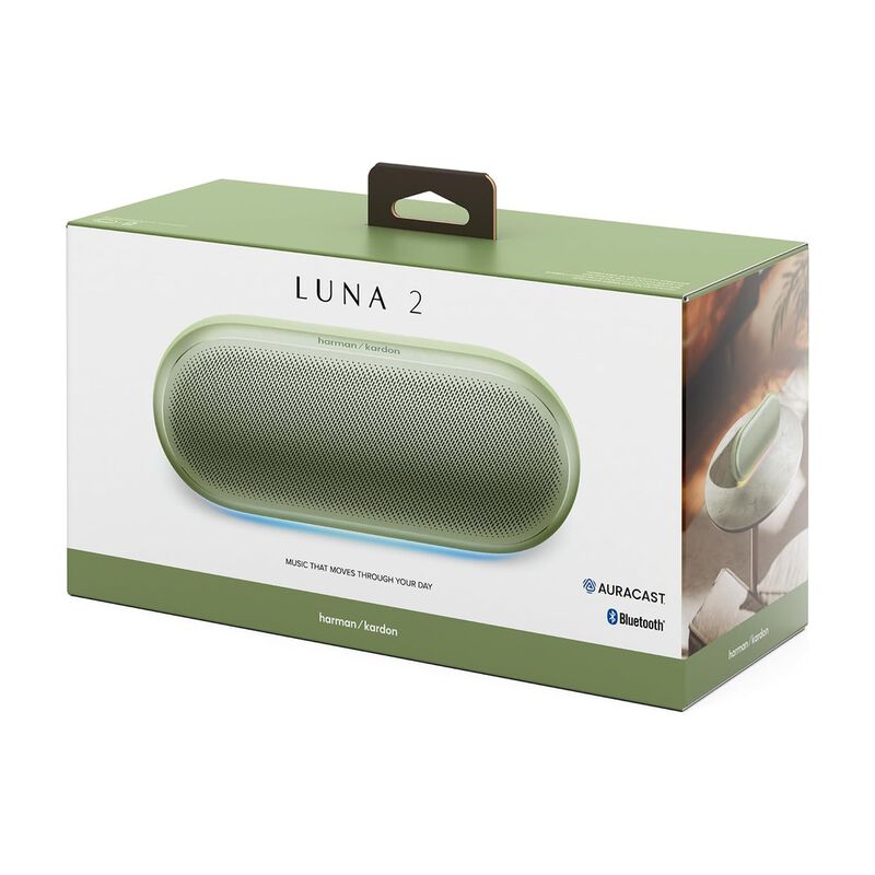 Bocina Inal&aacute;mbrica Harman Kardon Luna 2 Verde image number null