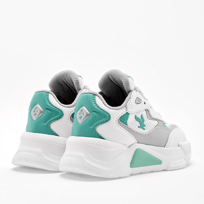 American Fire Tenis urbano para ni&ntilde;a blanco pla... image number null