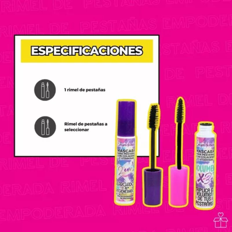 Dúo Máscara de Pestañas Empoderada | Alarga + D... image number null