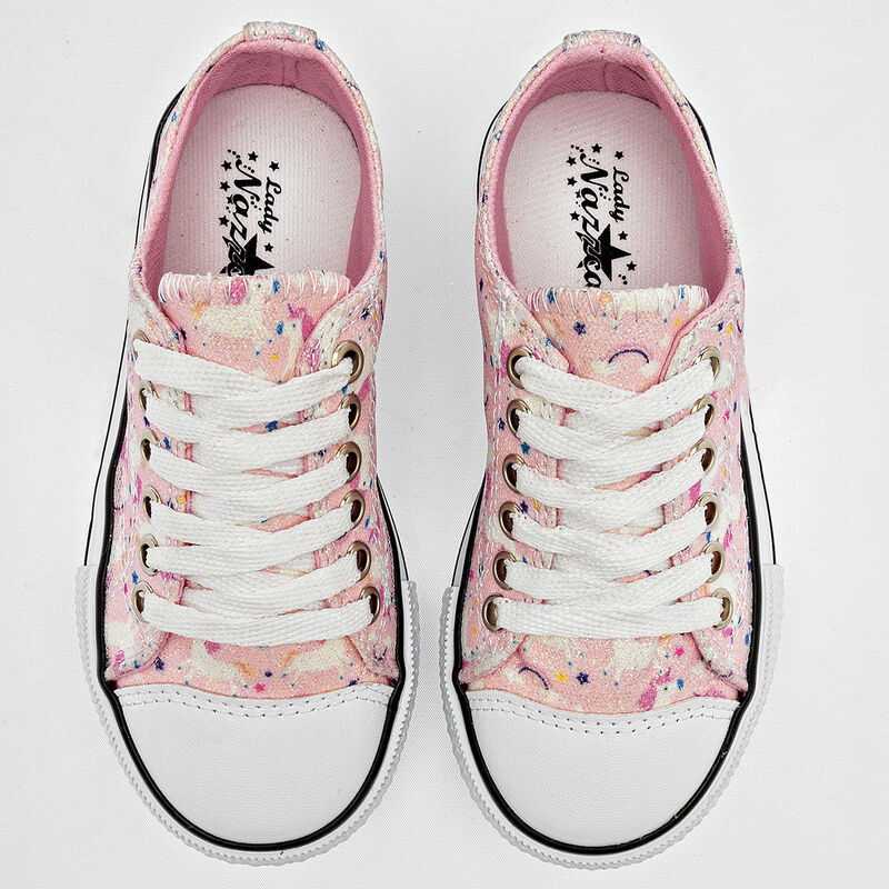 Nazzcar Tenis urbano para ni&ntilde;a. Rosa multicolor image number null