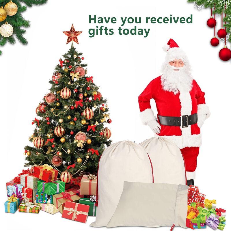 Bolsa De Navidad Inspireyee Pack De 6 - 50x49 C... image number null