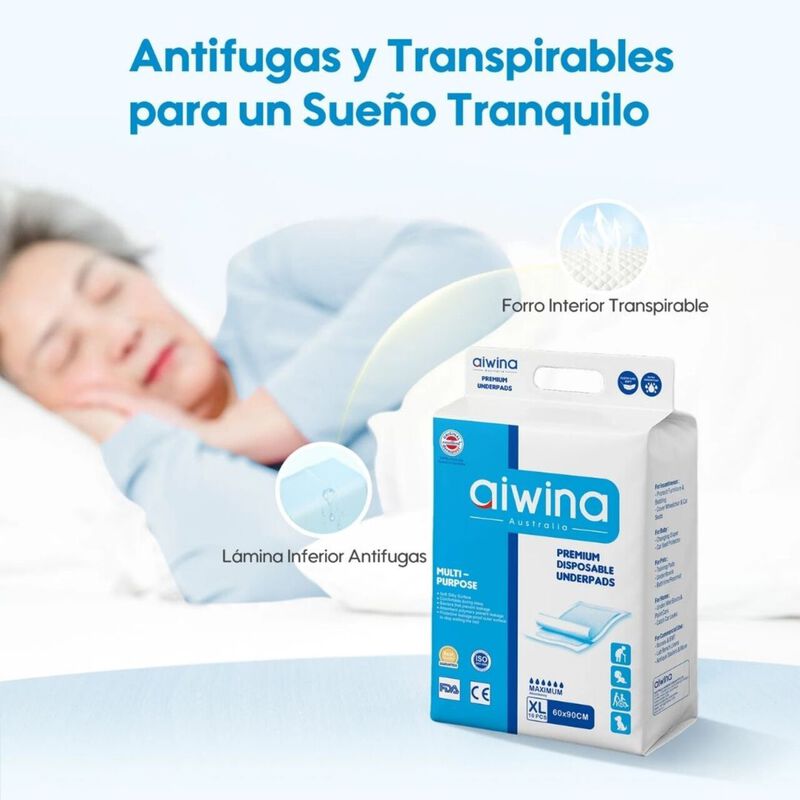 Almohadillas Desechables Aiwina Talla Xg C/10 P... image number null