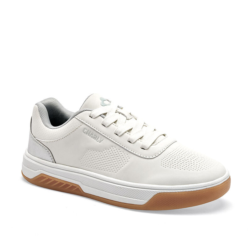 Charly tenis para mujer blanco plata cod 139603... image number null