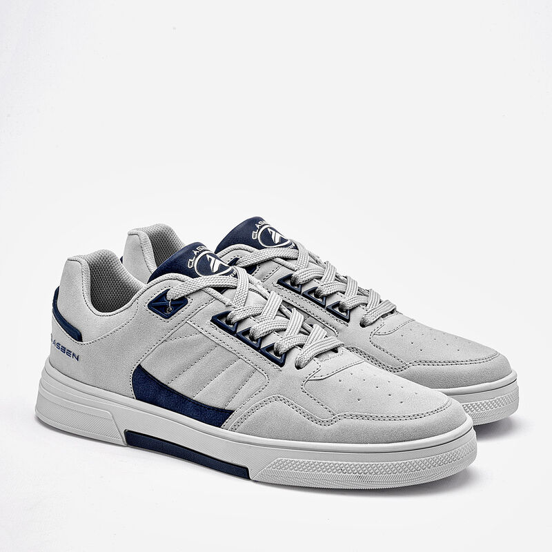 Clasben tenis para hombre gris azul cod 141446-... image number null