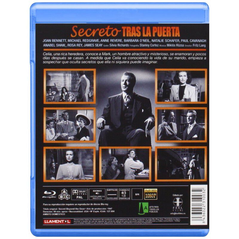 Secreto Tras La Puerta (blu-ray) image number null