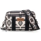 Bandolera Montana West Wrangler Boho Aztec Black Para Mujer