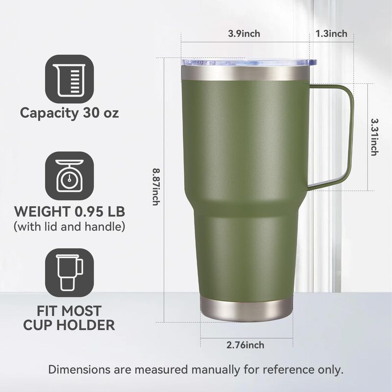Vaso Termo Cool Yoleb 850 ml Pack De 4 Con Asa ... image number null