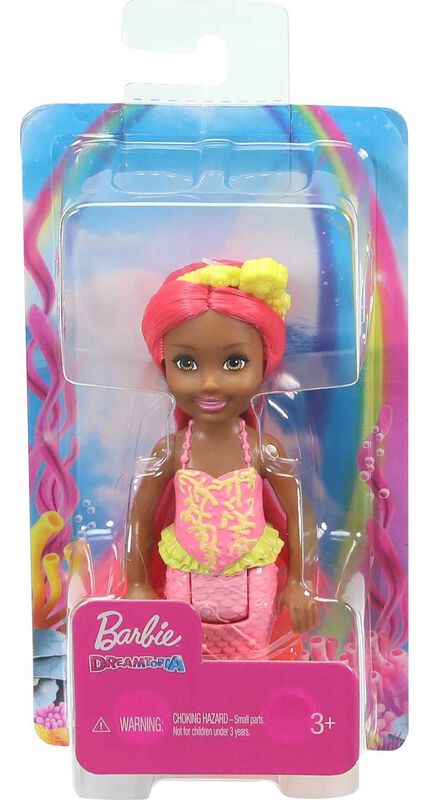 Mu&ntilde;eca Barbie Dreamtopia Chelsea Mermaid Con Pe... image number null