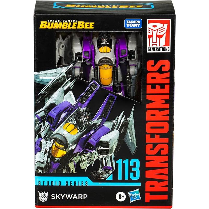 Voyager Bumblebee 113 Skywarp, Transformers Stu... image number null