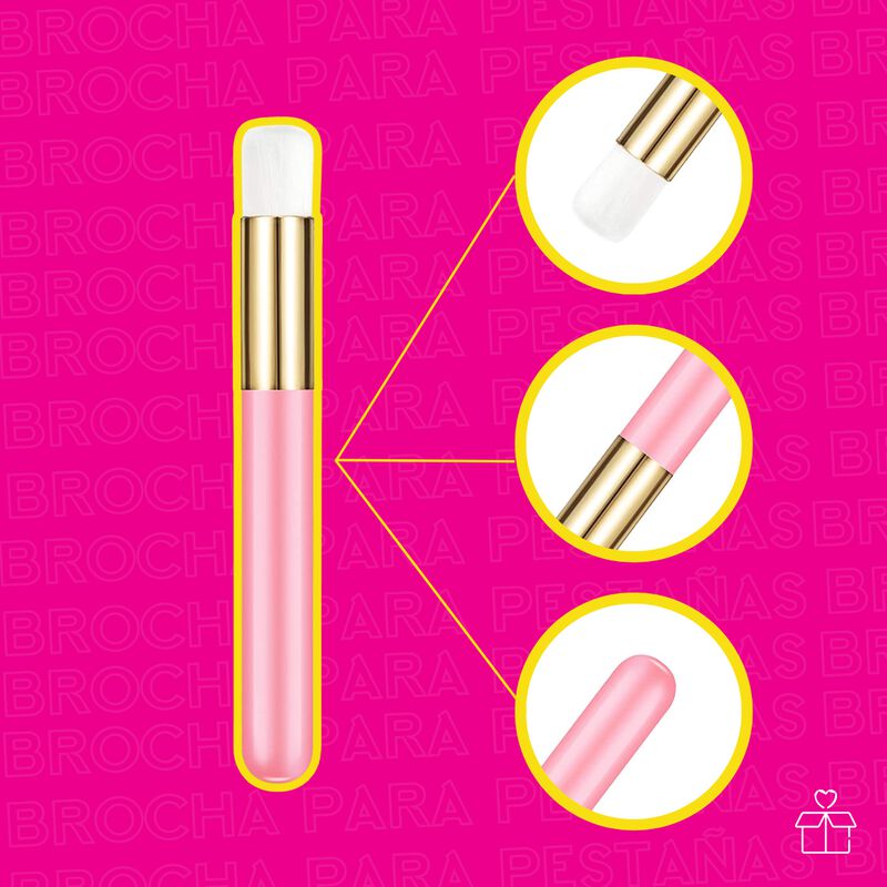 Brocha Para Limpiar Pestañas 1x1 Mink Lash 10pz... image number null