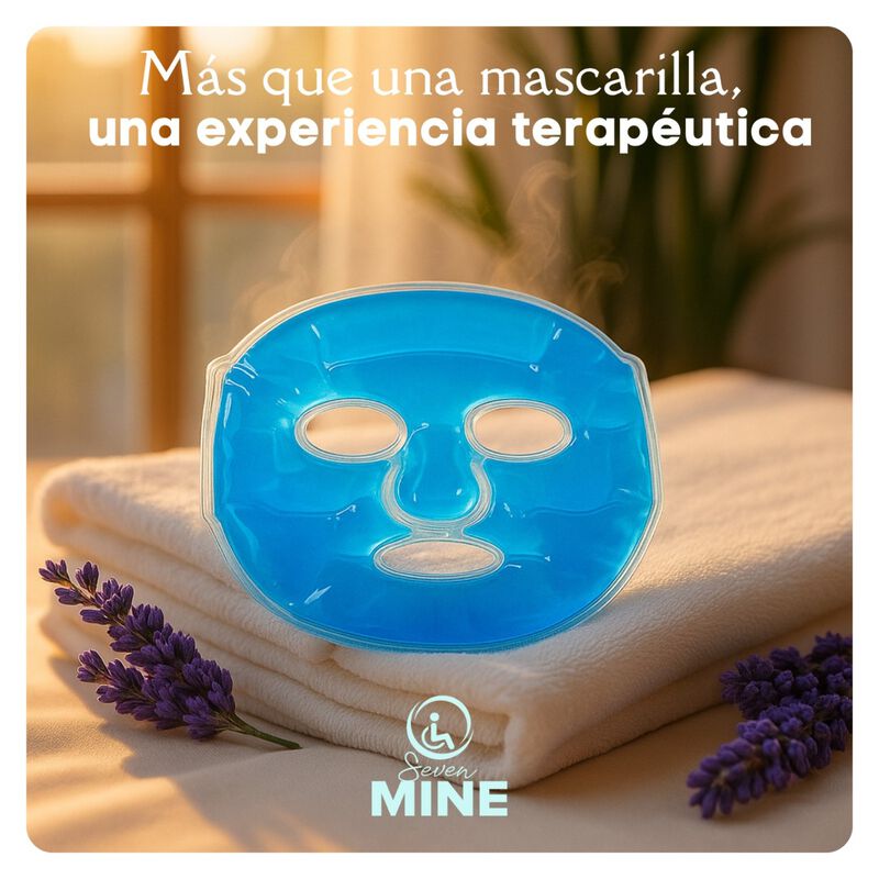 Mascarilla de Gel Fr&iacute;o y Calor para Ojos y Cara... image number null