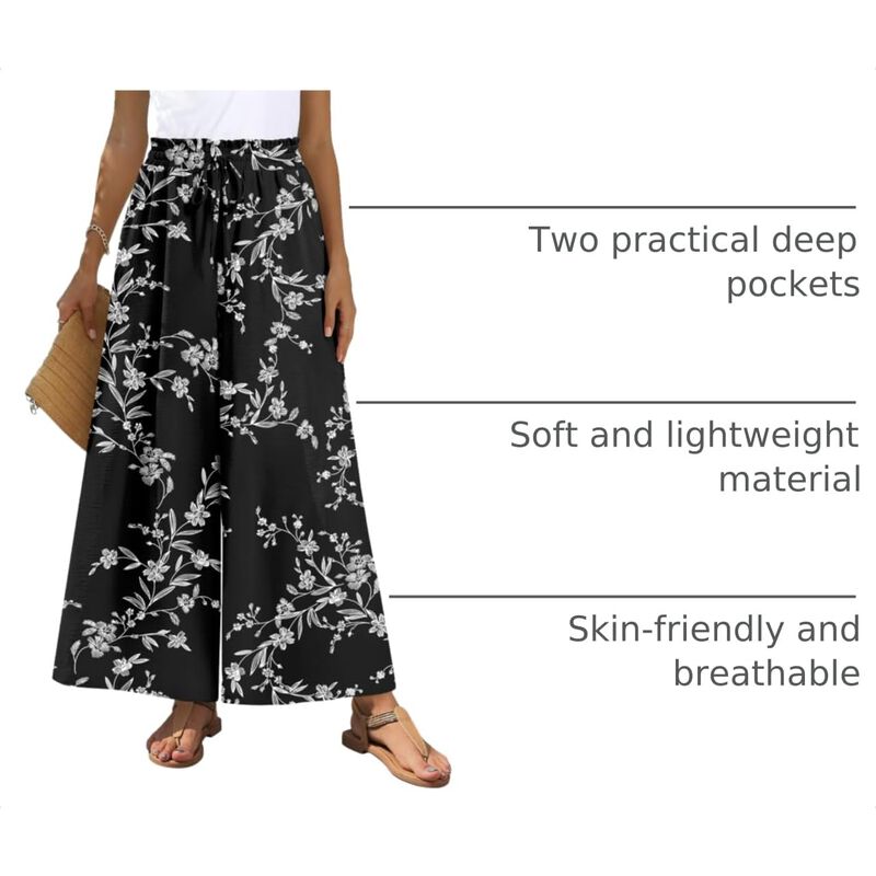 Pantalones Bestbee Palazzo Anchos M image number null