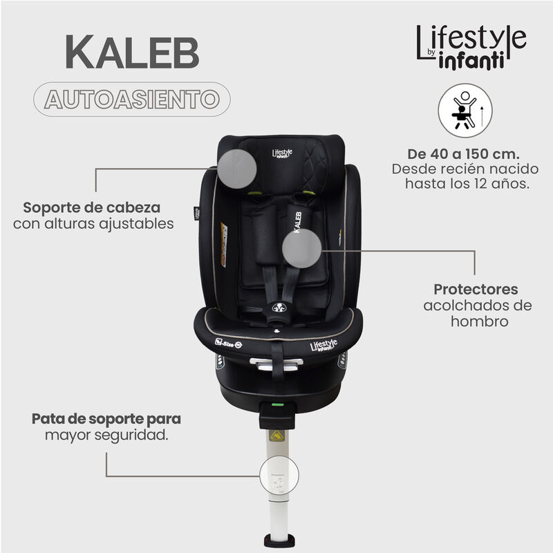Autoasiento Kaleb 360&deg; I-size Isofix image number null