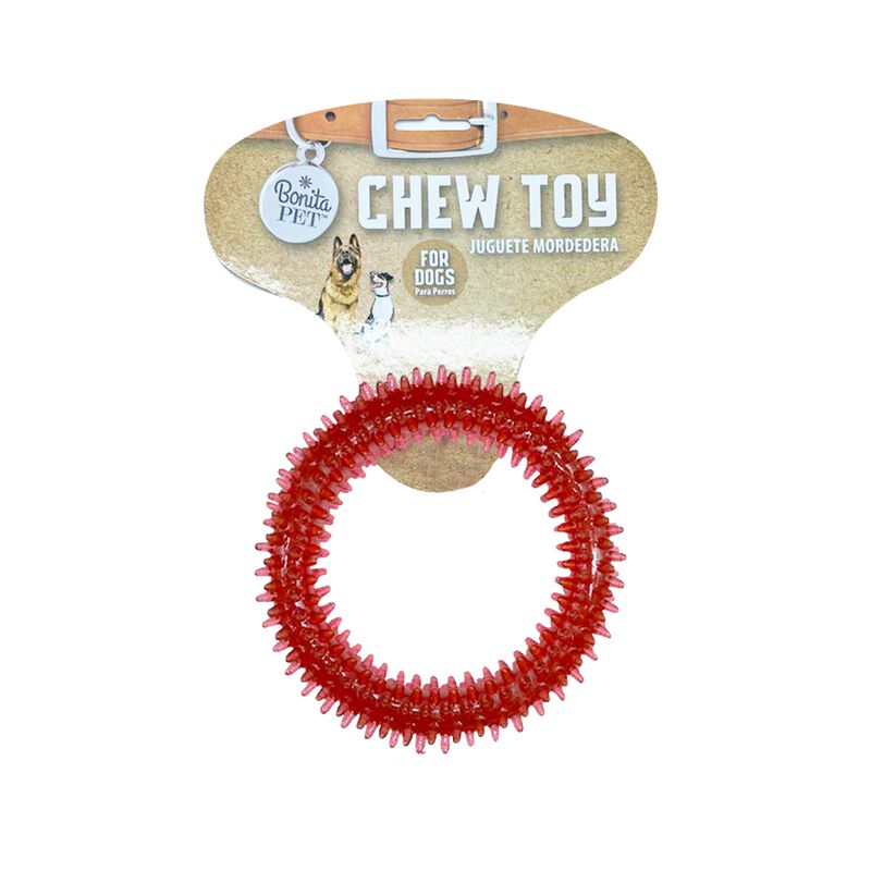 Juguete para Perro Mordedera Goma Circular Vini... image number null