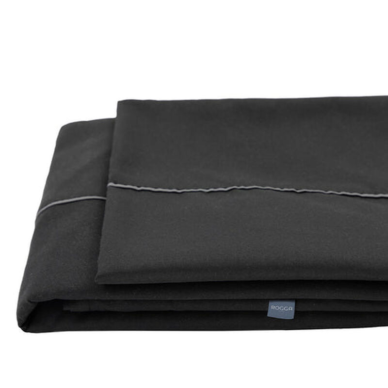 Juego de S&aacute;banas Matrimonial Royal Touch Negro image number null