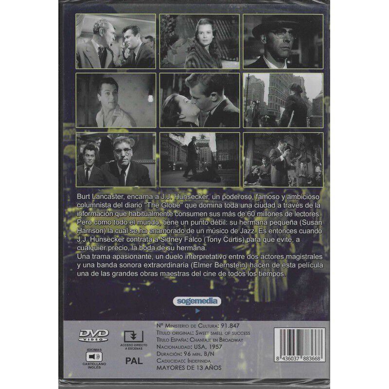 Chantaje En Broadway [dvd] image number null