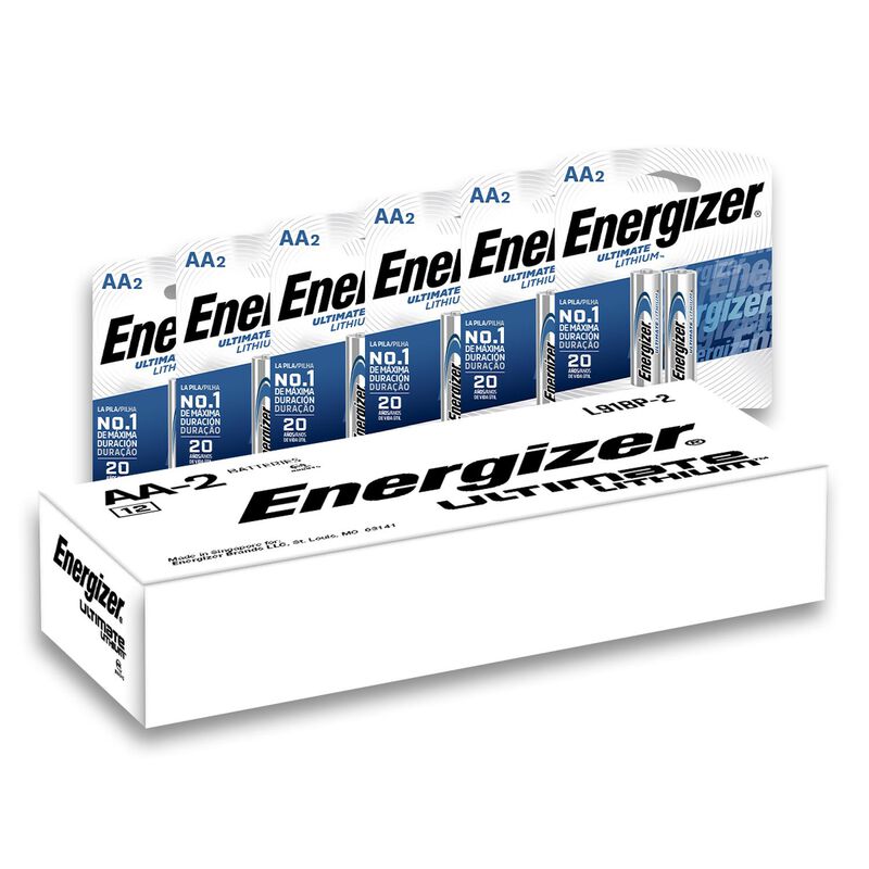 Energizer Aa Blister 12 Unidades 1.5v Litio image number null