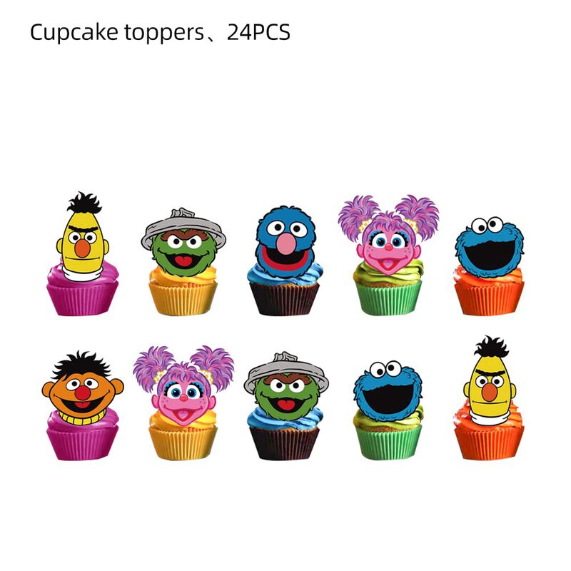 Figuritas Para Pastel Losede 24 Piezas De Dibuj... image number null