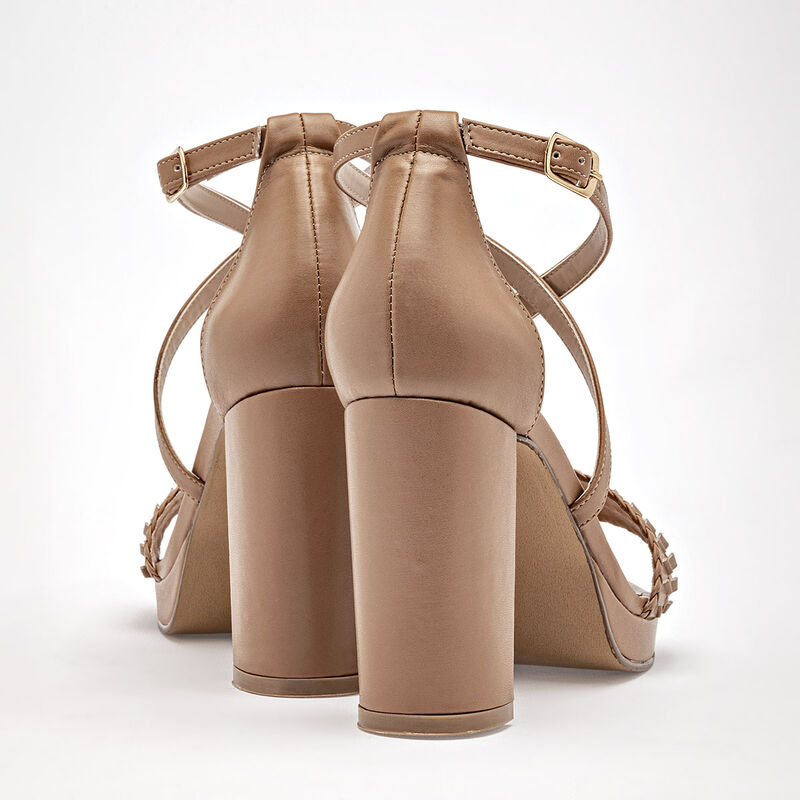 D'Cristian Zapatilla para mujer camel image number null