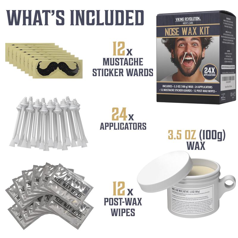 Kit De Depilaci&oacute;n Nasal Viking Revolution Para ... image number null