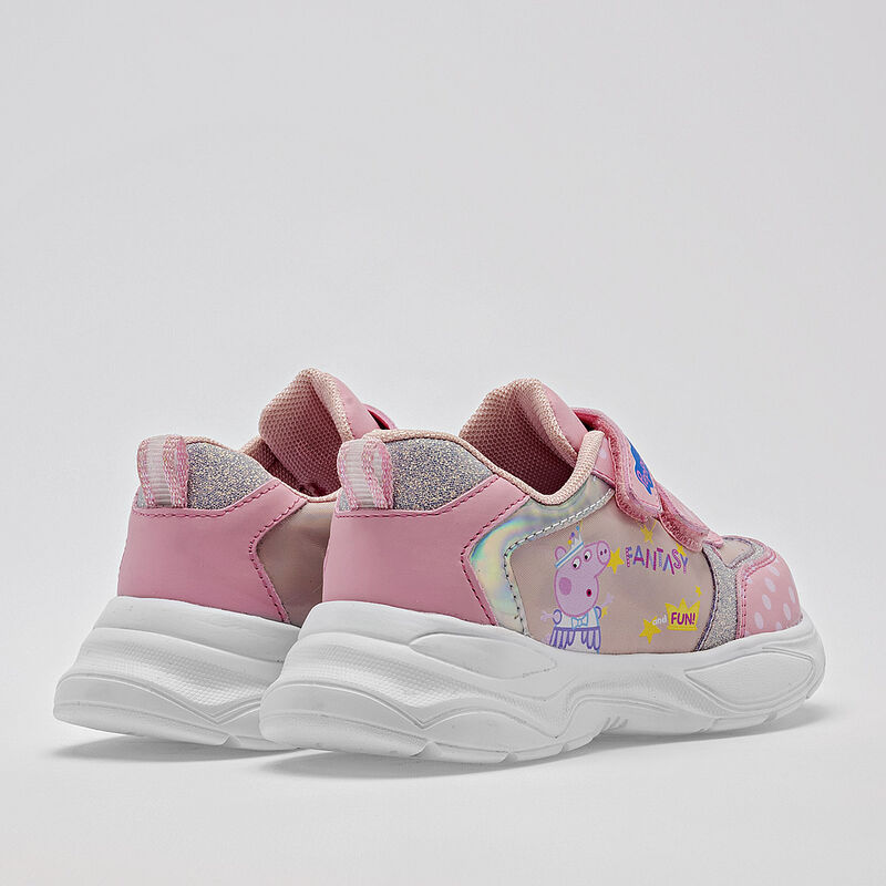 Tropicana tenis para BEB&Eacute; rosa plata cod 140556... image number null