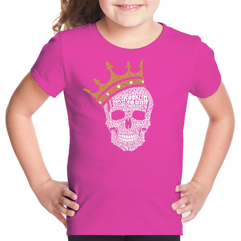 Camiseta Word Art Para Ni&ntilde;a - Corona de Brookly... image number null