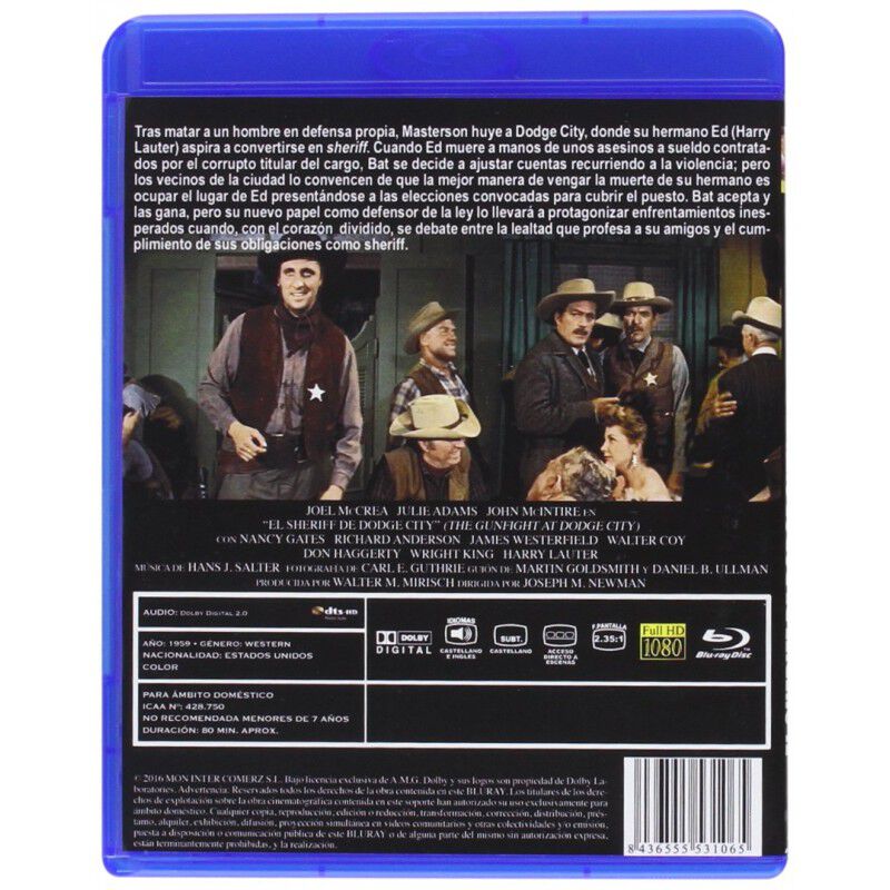 El Sheriff De Dodge City (blu-ray) image number null