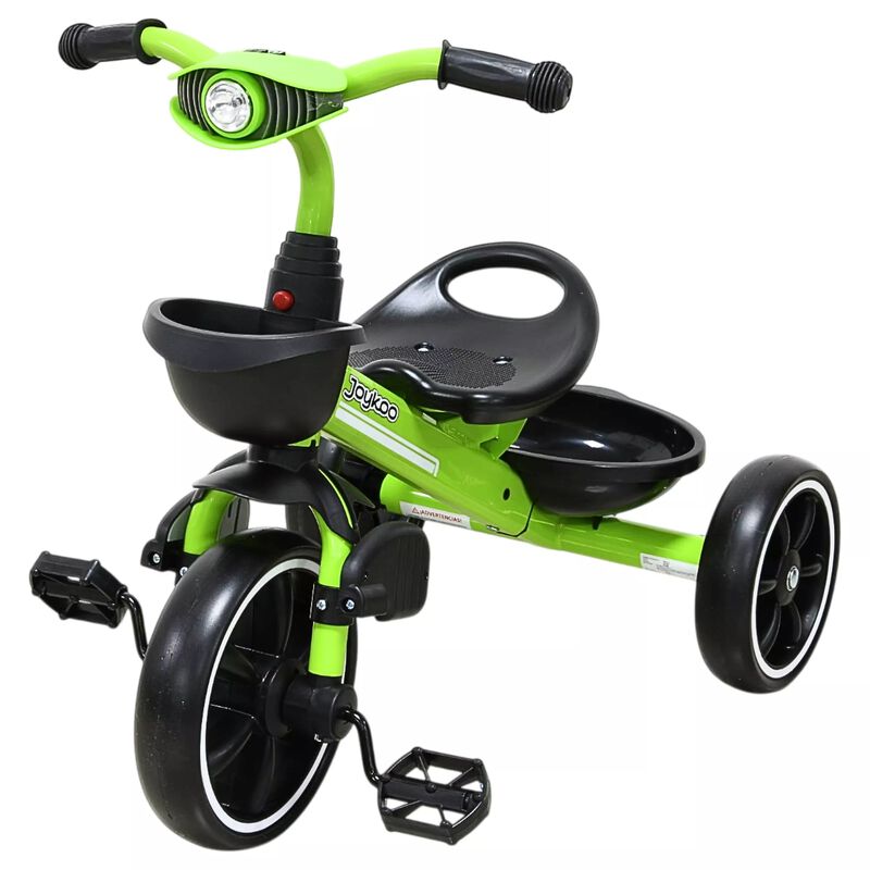 Triciclo Para Ni&ntilde;os Con Bast&oacute;n Torreta Con Luz ... image number null