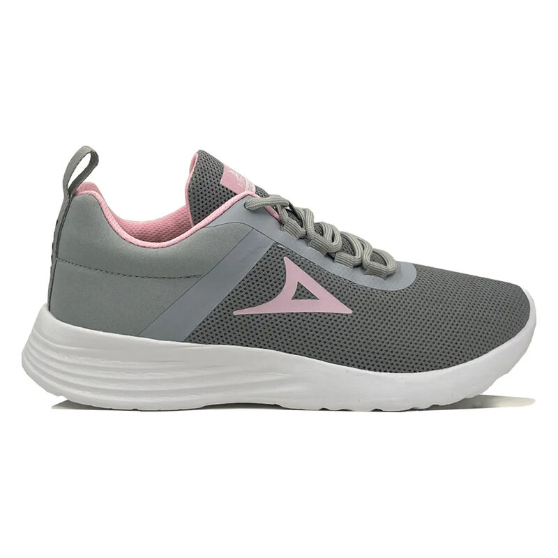 Tenis Running Pirma Dama Modelo 4517 Gris Rosa image number null