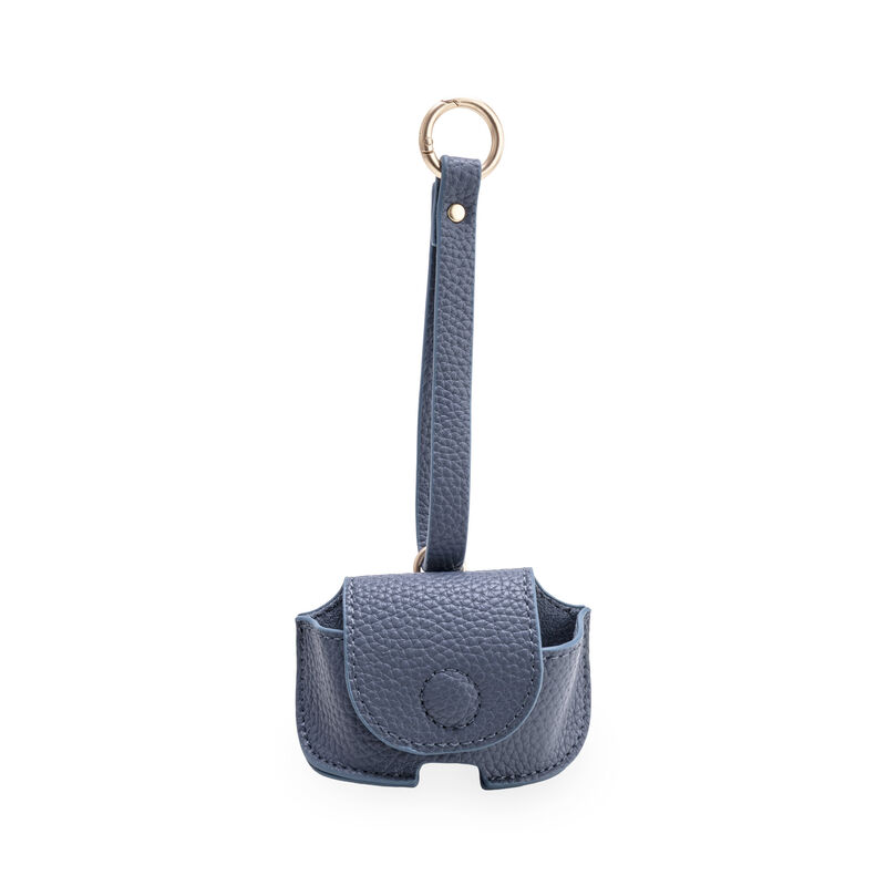 Bolsa Tote Maxi Con Porta Audif&oacute;nos Color Azul image number null