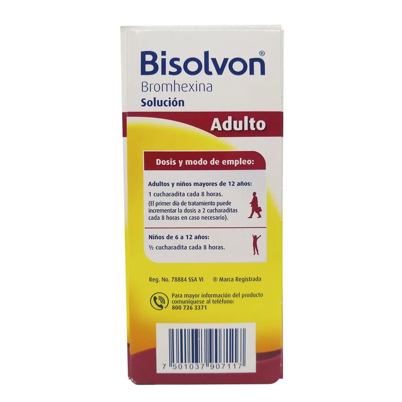 Bisolvon Ad 160 Mg/100 Ml 120 Mililitro image number null