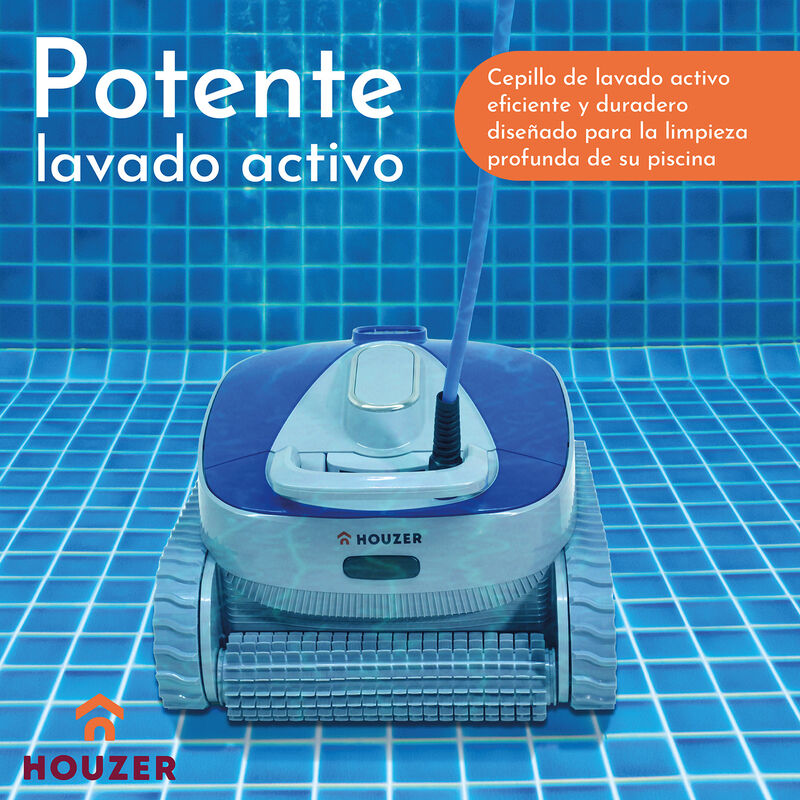 Robot Aspiradora Limpia Albercas Barredora Prof... image number null