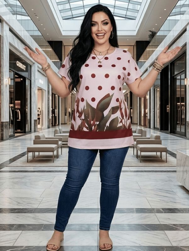 Blusa Casual Bluson Malabis Bl-1041 Rosa image number null