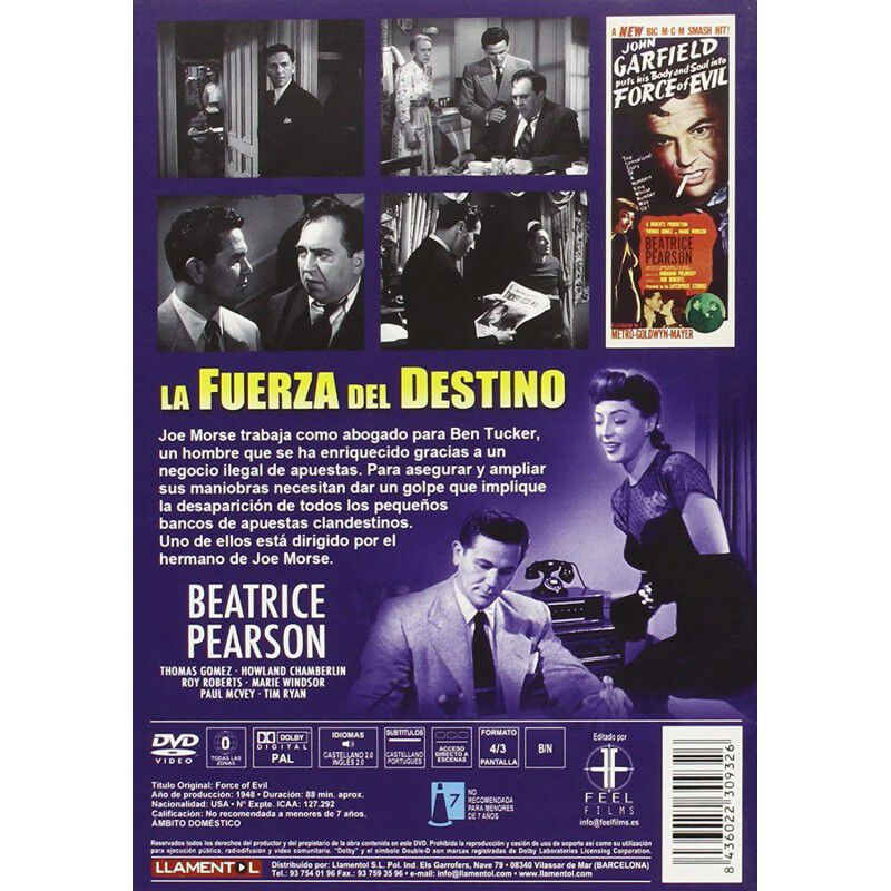 La Fuerza Del Destino [dvd] (1948) Fuerza Del M... image number null