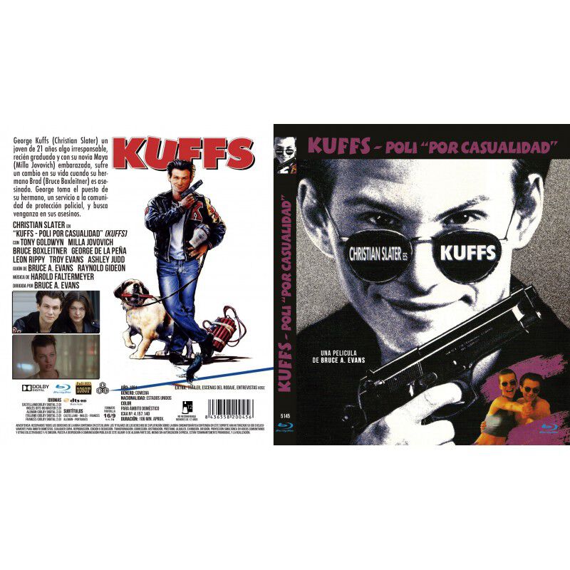 Kuffs: Polic&iacute;a Por Casualidad [blu-ray] (1991) image number null
