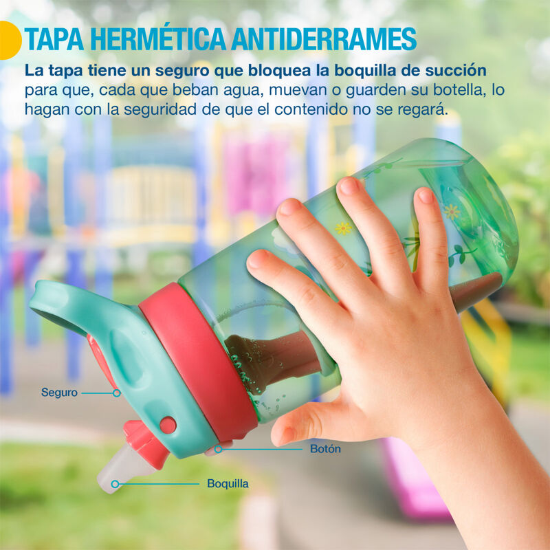 Set de 2 termos para niños Rosa image number null