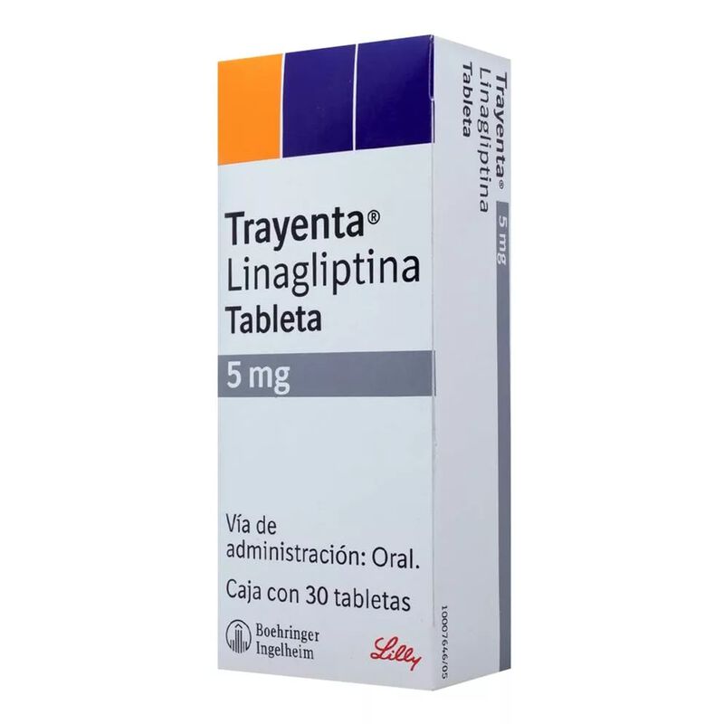 Trayenta Tabletas 5 Mg, 30 Tabletas image number null