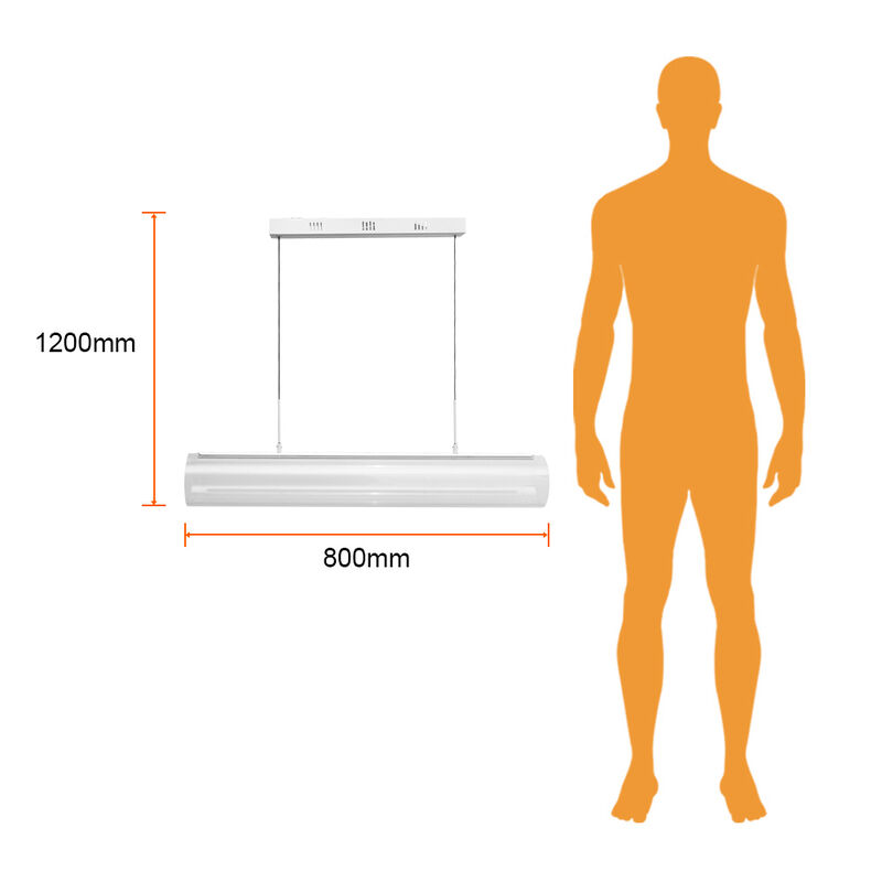 L&aacute;mpara Colgante LED Tubo de Acr&iacute;lico 1.20 m de... image number null