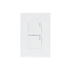 10 Pack Placa de 3 M&oacute;dulos 2 Apagadores de 1.5 M&oacute;dulos color blanco iGoto