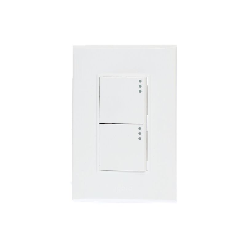 10 Pack Placa de 3 M&oacute;dulos 2 Apagadores de 1.5 ... image number null