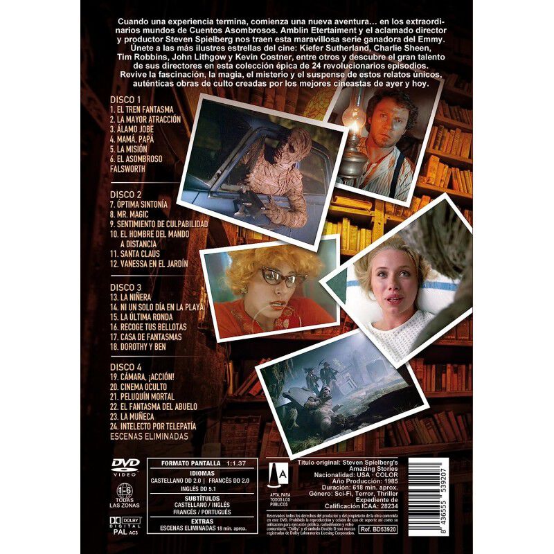 Cuentos Asombrosos (temporada 1) [dvd] (1985) S... image number null