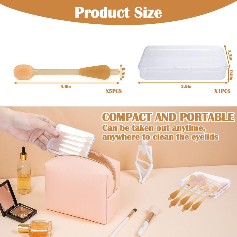 Cepillo De Silicona Para P&aacute;rpados Xangnier &ndash; Se... image number null