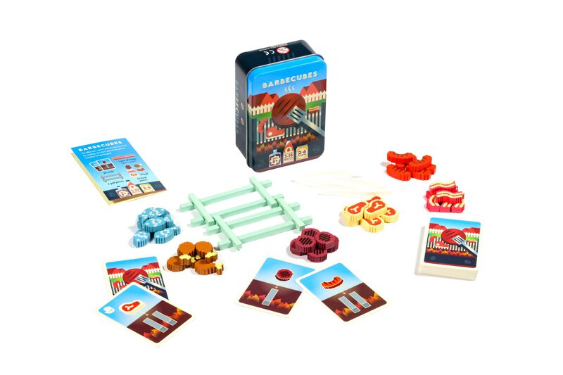 Juego De Mesa Alley Cat Games Barbecubes, Secue... image number null