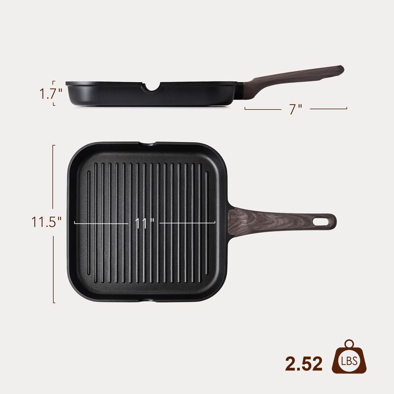 Sart&eacute;n Grill Sensarte 28cm Antiadherente image number null
