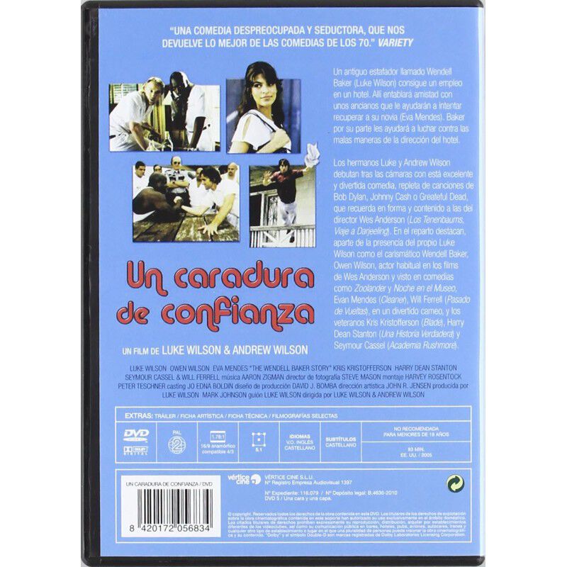 Un Caradura De Confianza [dvd] (2005) The Wende... image number null